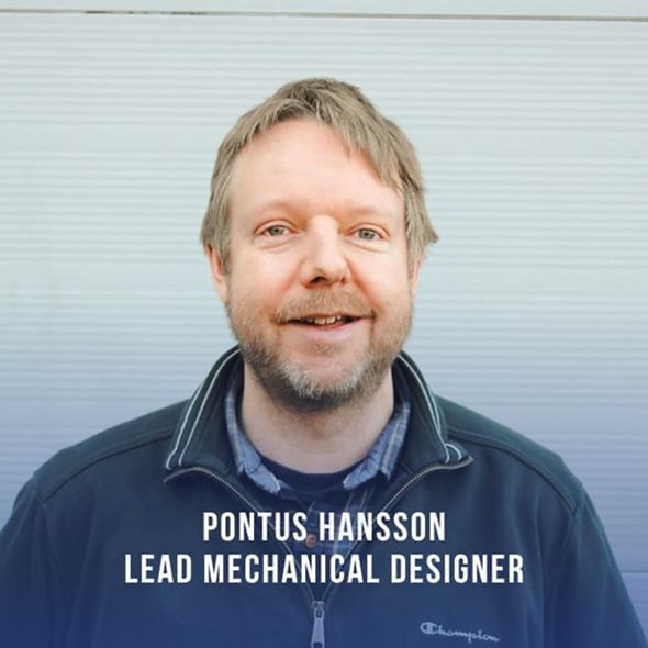 Pontus Hansoon - Lead Mechanical Designer